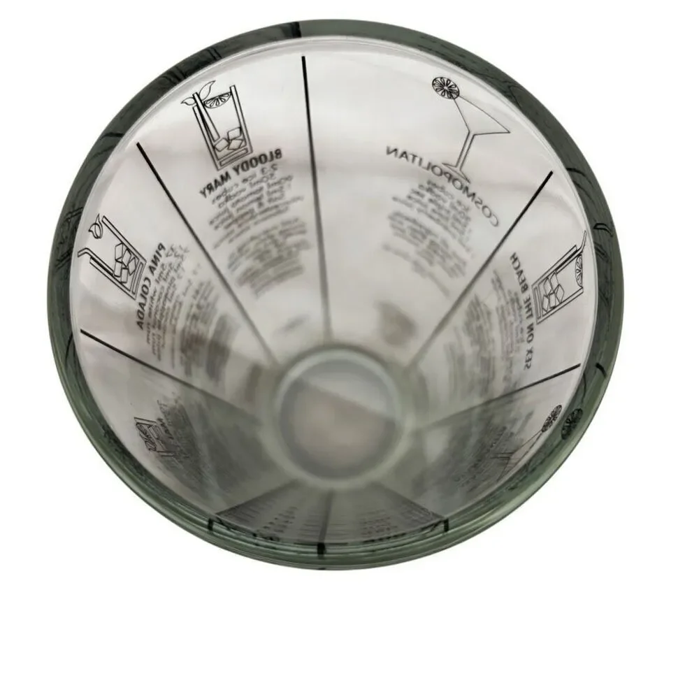 Bartender Cocktail Recipe Glass
